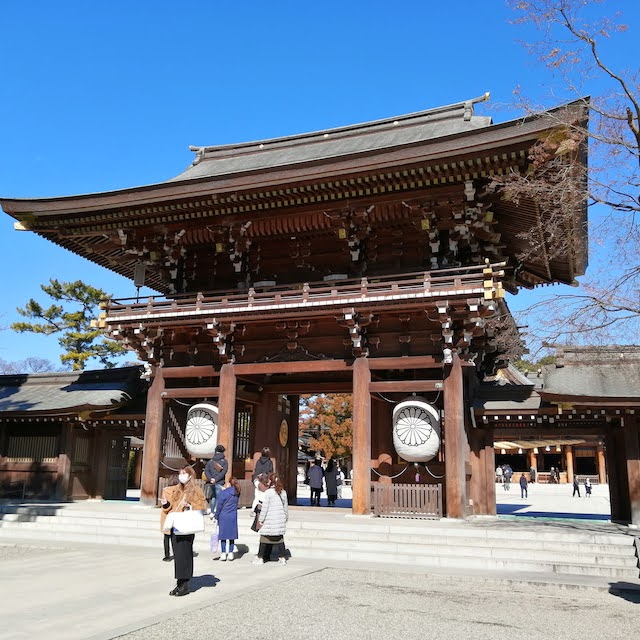 寒川神社神門