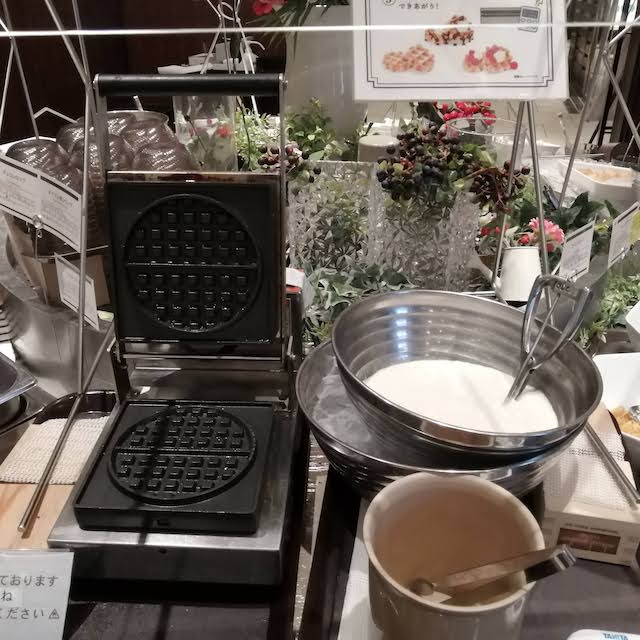 三井ガーデン汐留ホテル朝食ビュッフェ