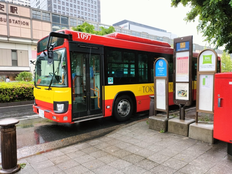 新浦安駅から東京ベイ東急ホテル行きバス