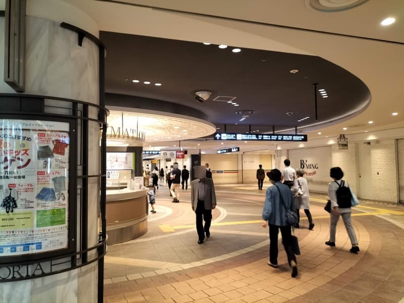 横浜駅バスターミナルアクセス