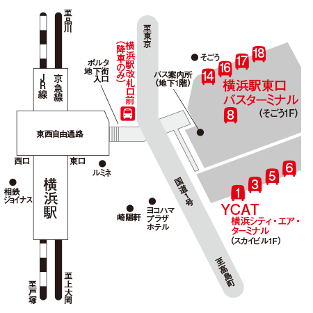 横浜YCATマップ