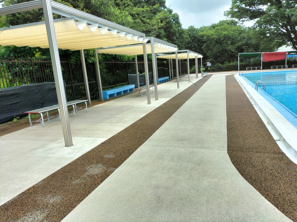 稲田公園児童プール