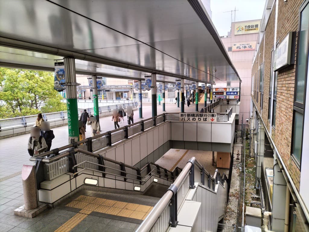 溝の口-新横浜駅行き直通バスのりば