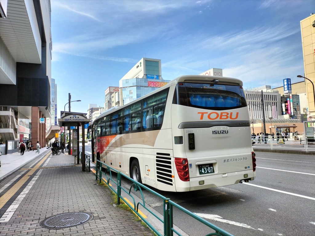 錦糸町駅駅ディズニー行きリムジンバスのりば
